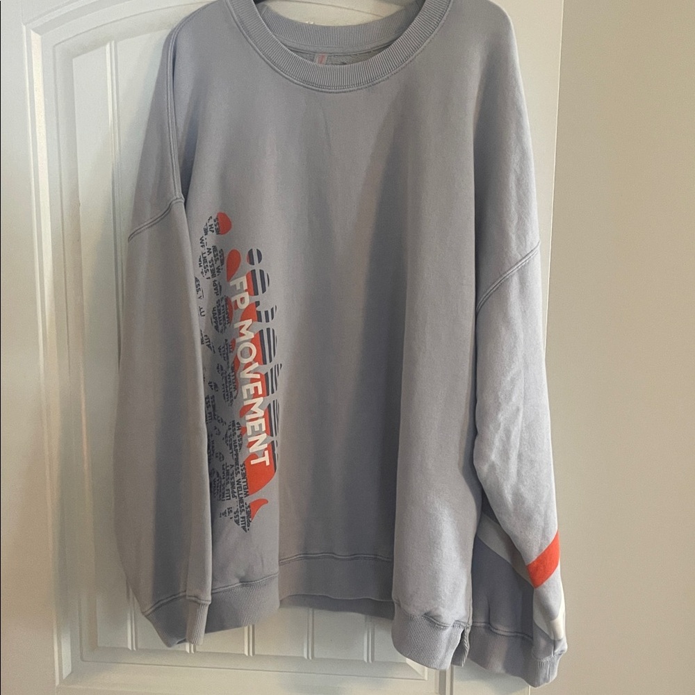 Free People Movement Oversized Sweatshirt NWT